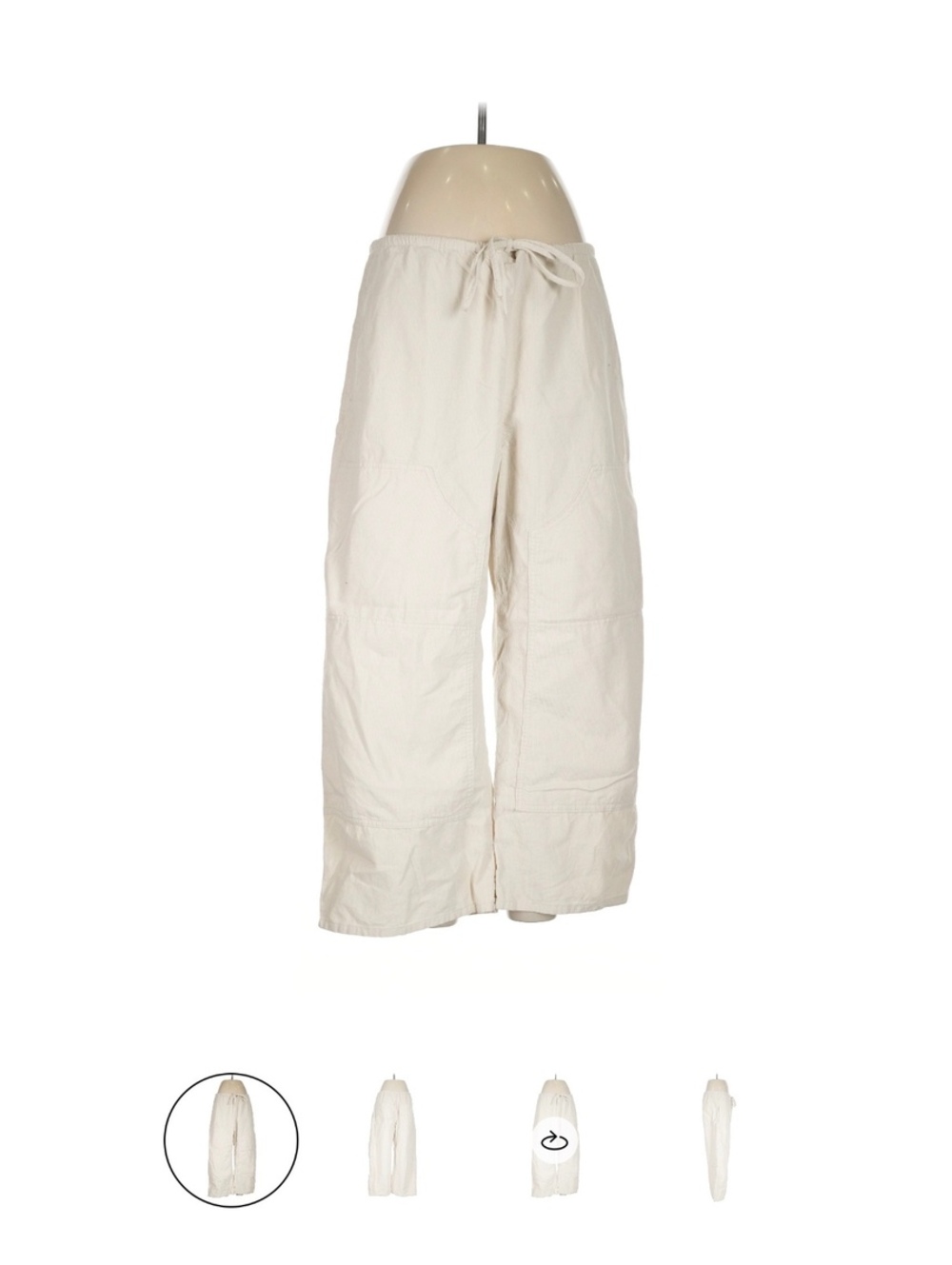 J.crew Luna cream corduroy medium cotton